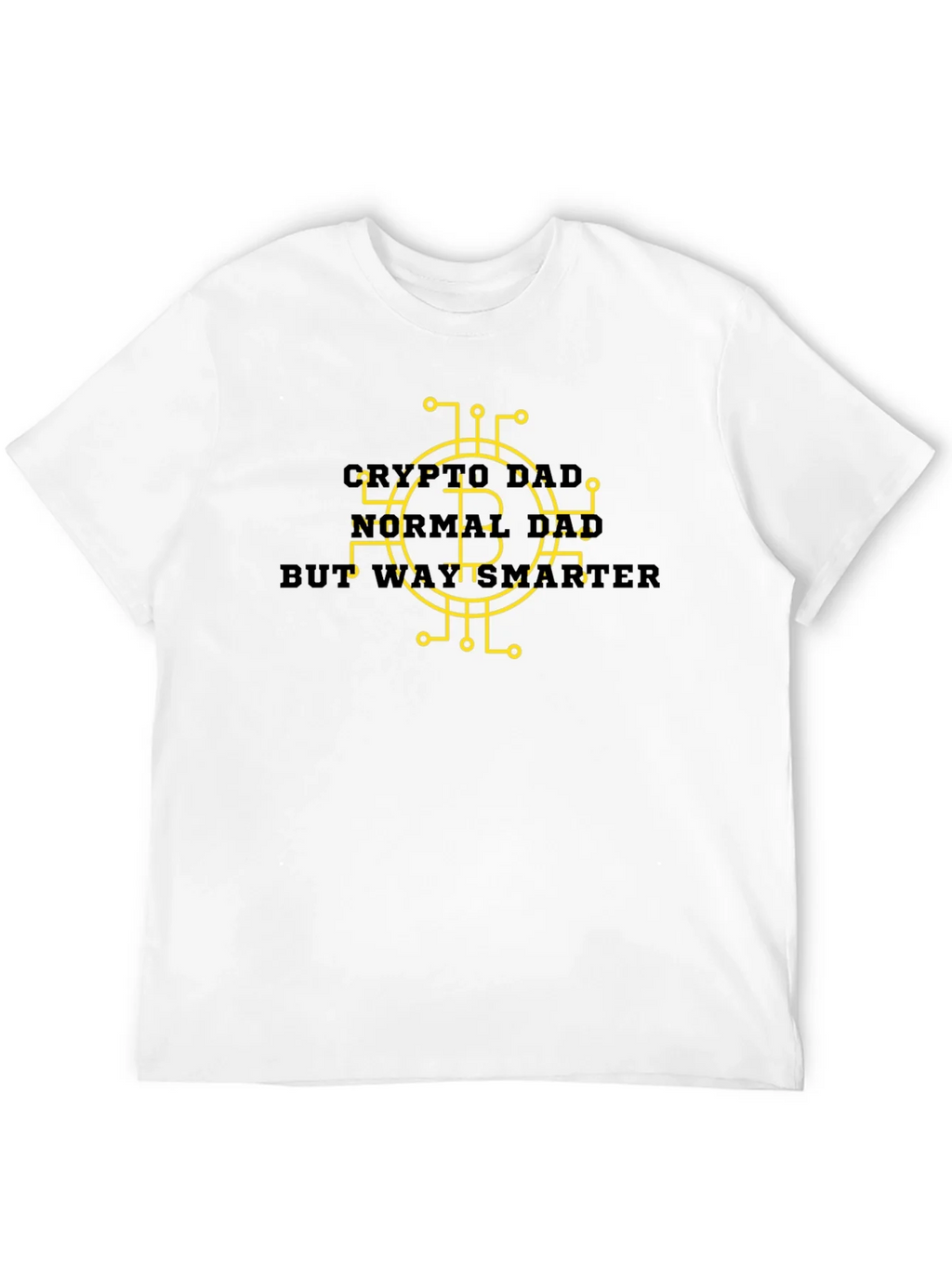 Crypto Dad Smarter Black Tee product image 11