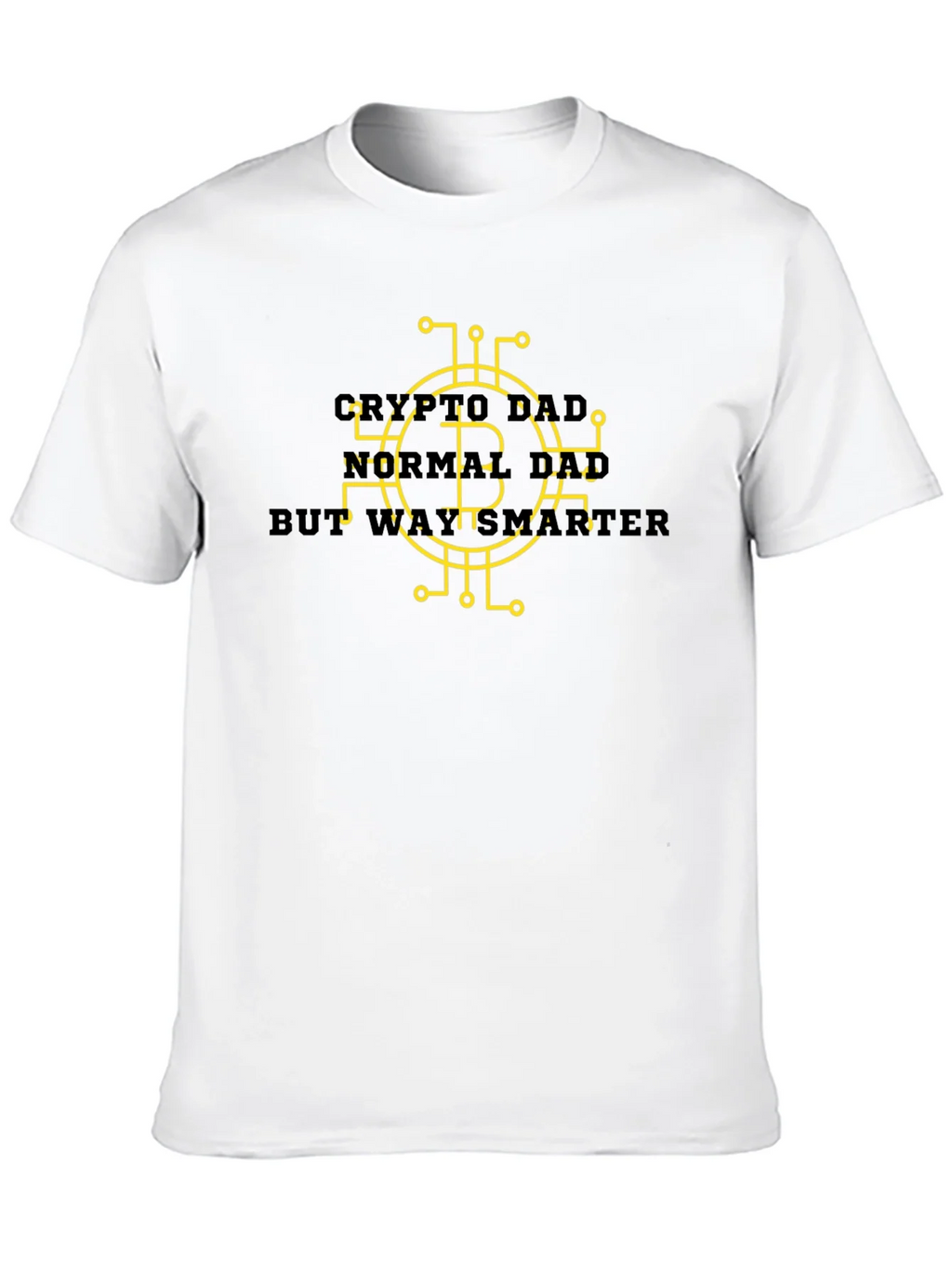 Crypto Dad Smarter Black Tee product image 9