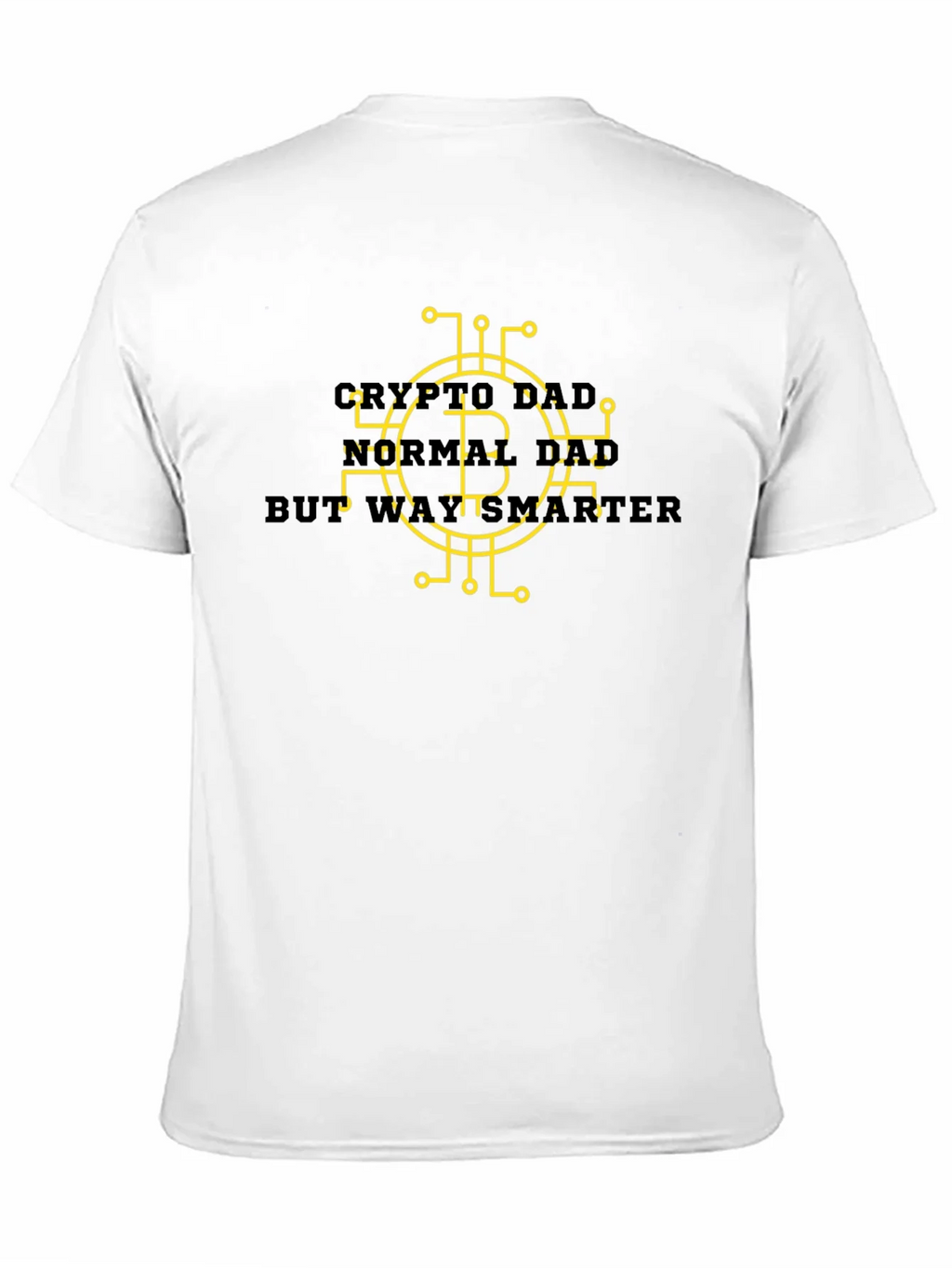 Crypto Dad Smarter Black Tee product image 10