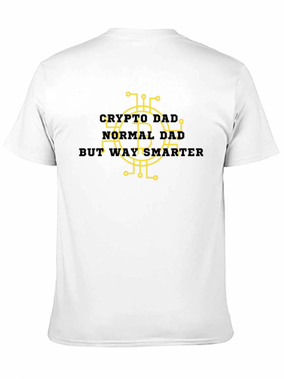 Crypto Dad Smarter Black Tee product image 10