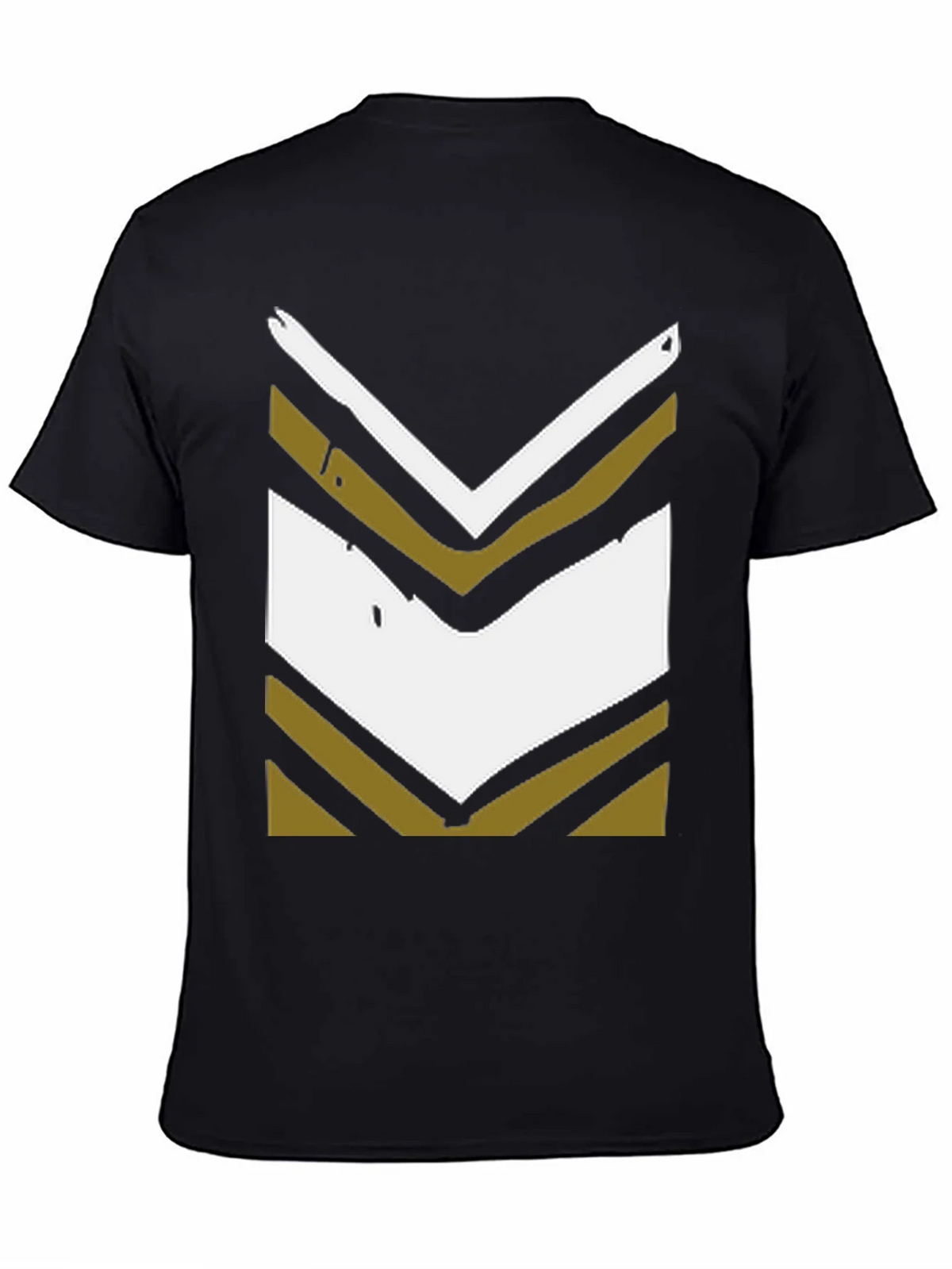Retro Chevron Graphic Tee - Black product image 4