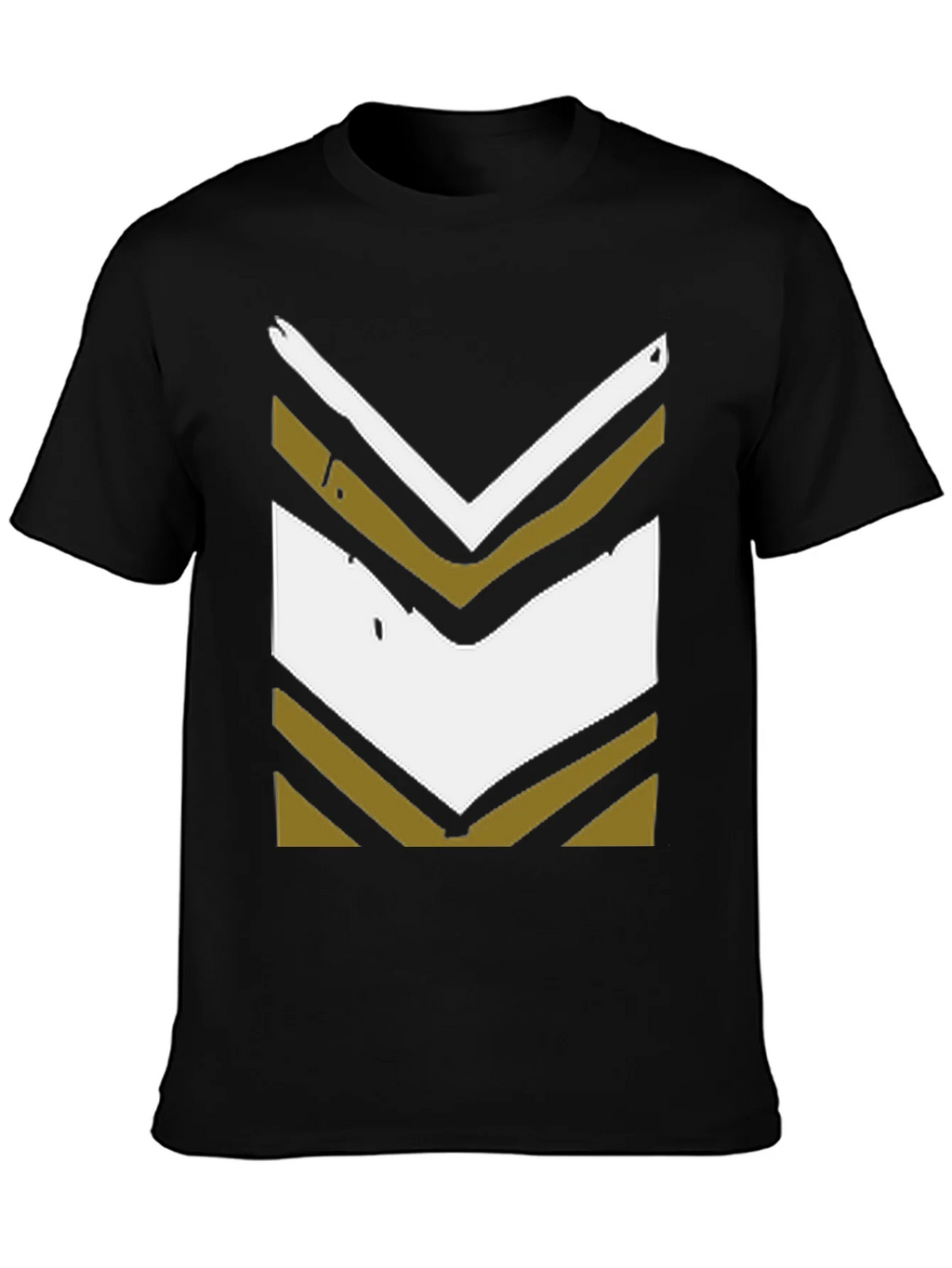 Retro Chevron Graphic Tee - Black product image 3