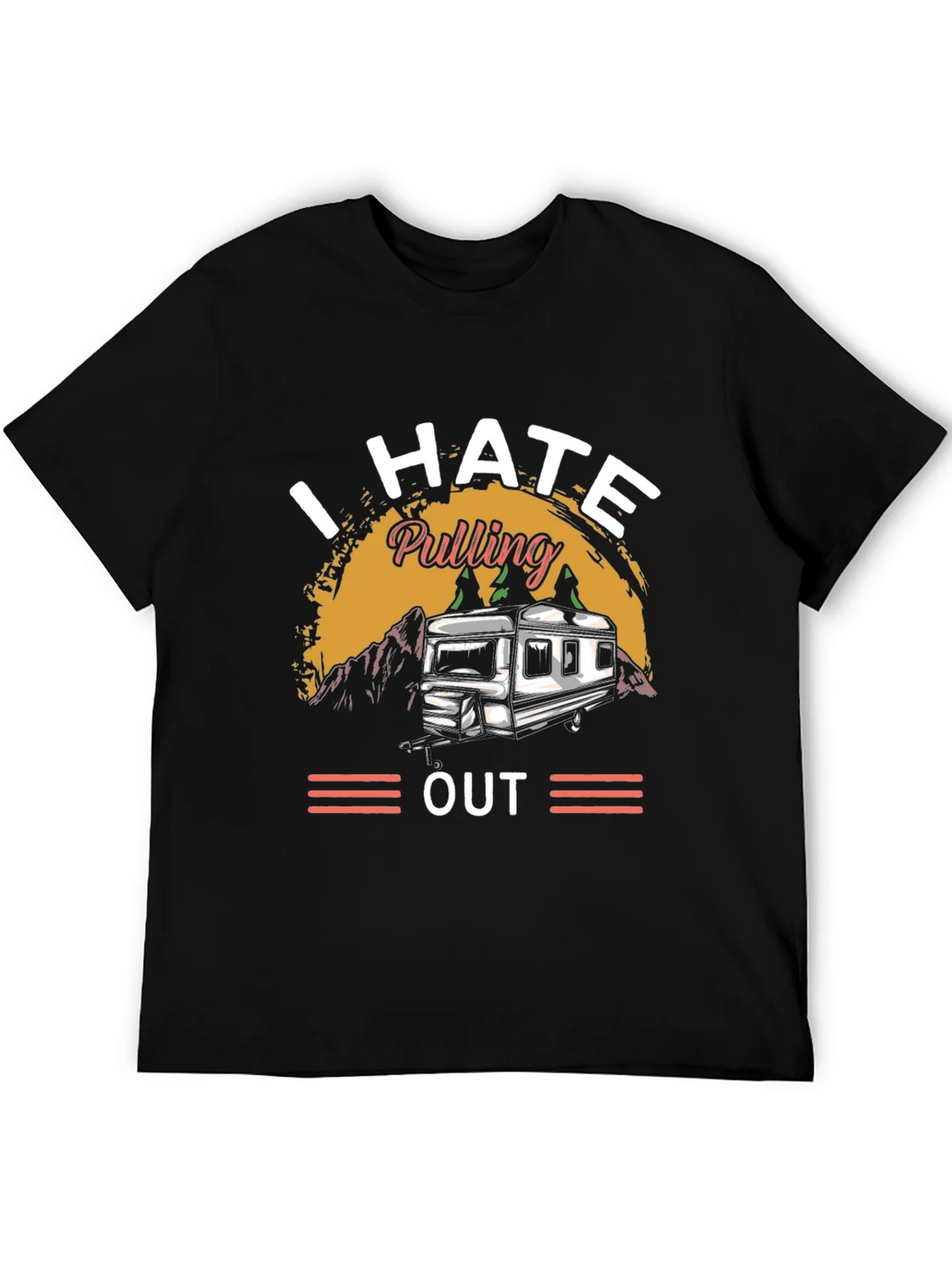 I HATE Pulling Out Camping T-Shirt product image 5