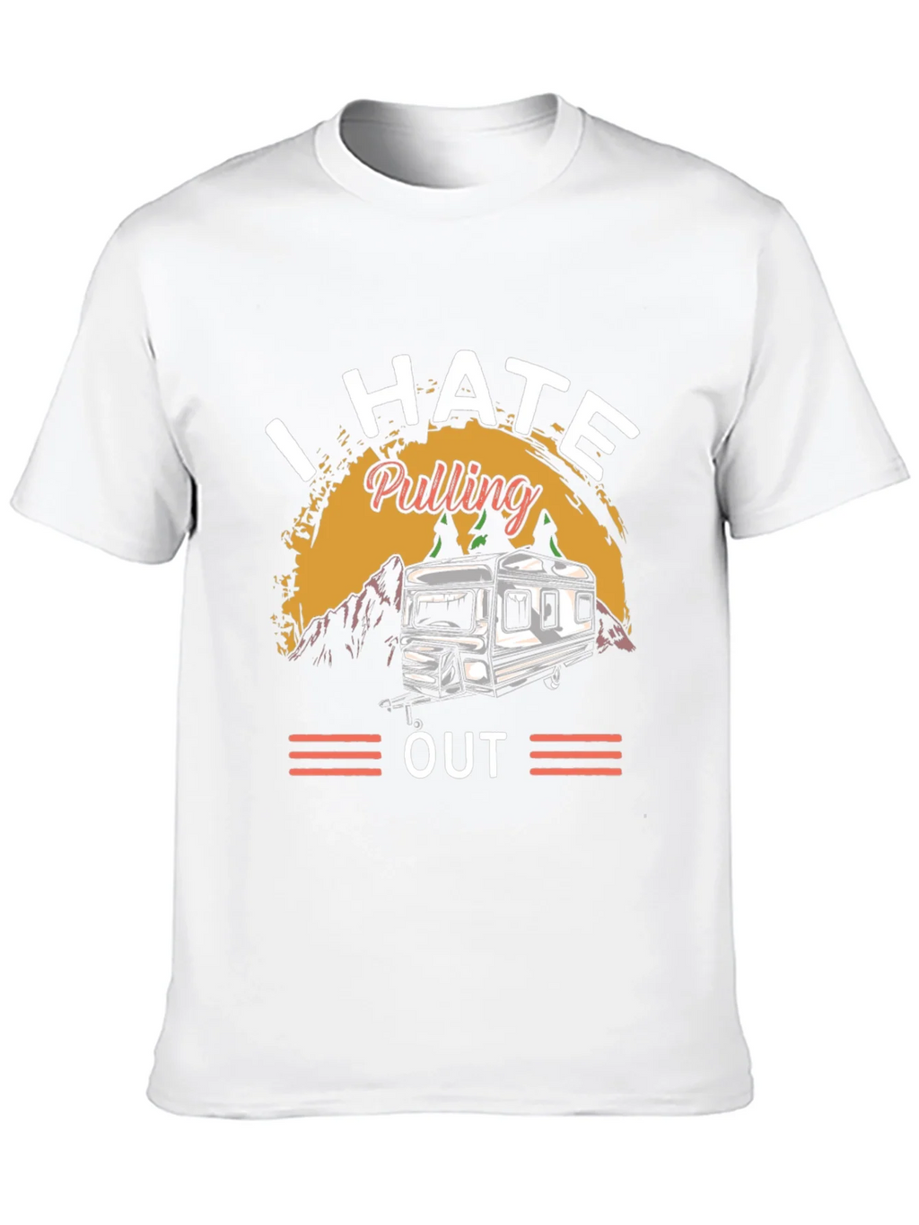 I HATE Pulling Out Camping T-Shirt product image 9
