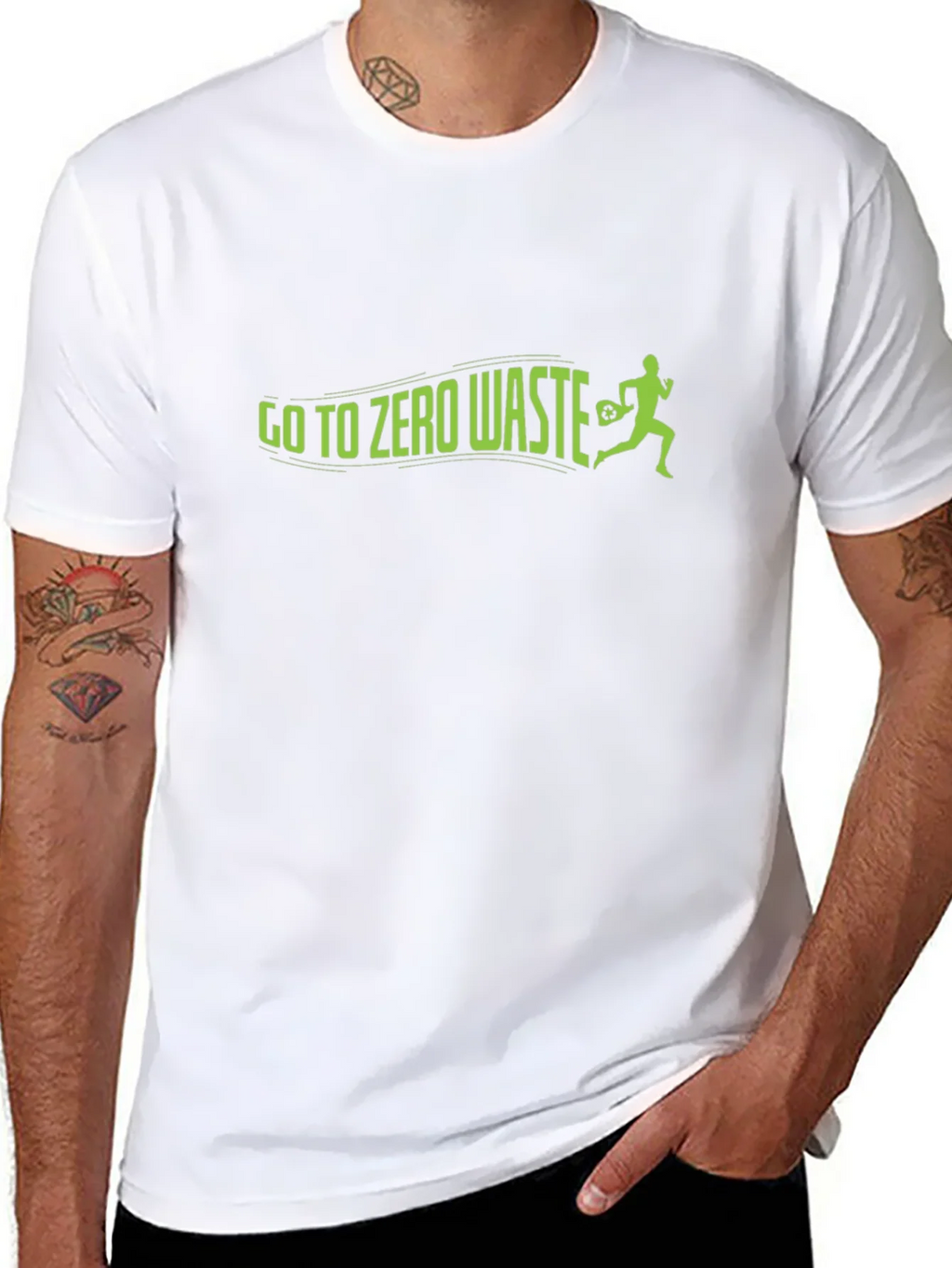 Go To Zero Waste T-Shirt - Eco Friendly Design product image 7