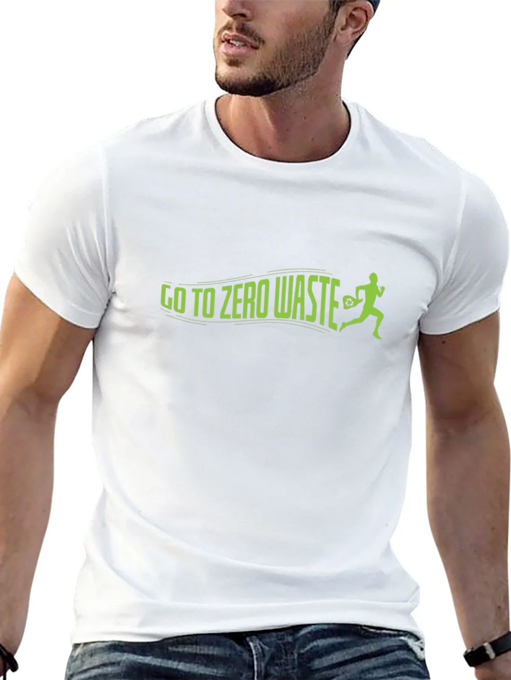 Go To Zero Waste T-Shirt - Eco Friendly Design product image 12