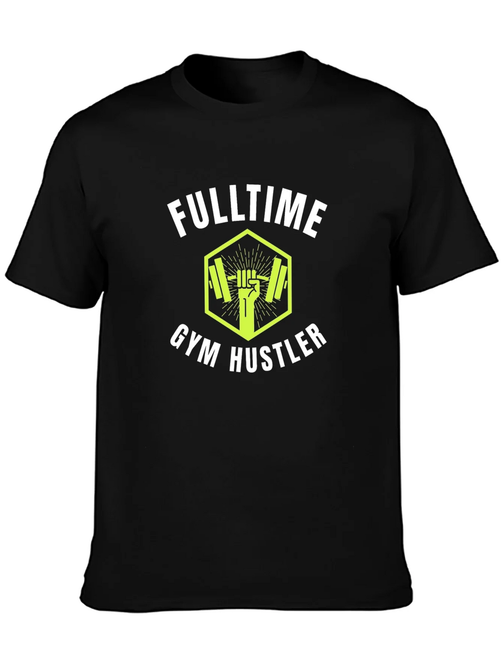 Fulltime Gym Hustler Black T-Shirt product image 3