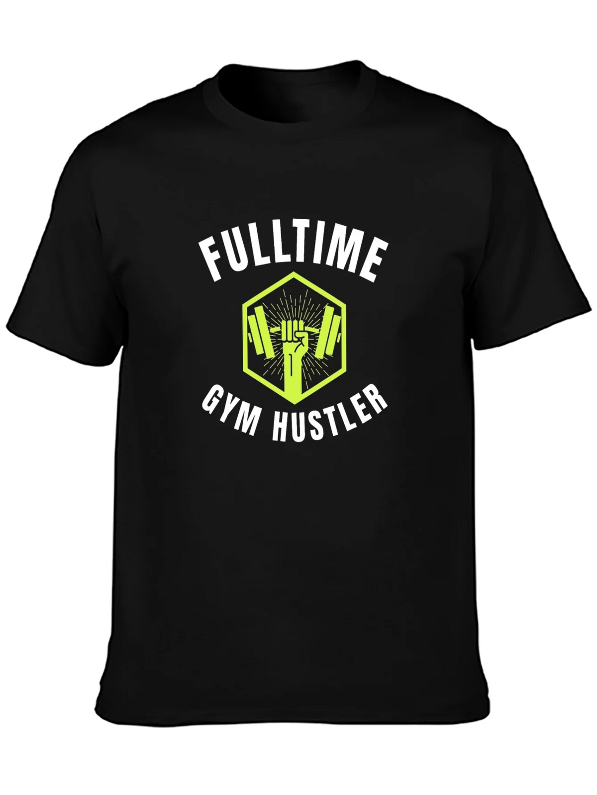 Fulltime Gym Hustler Black T-Shirt product image 3