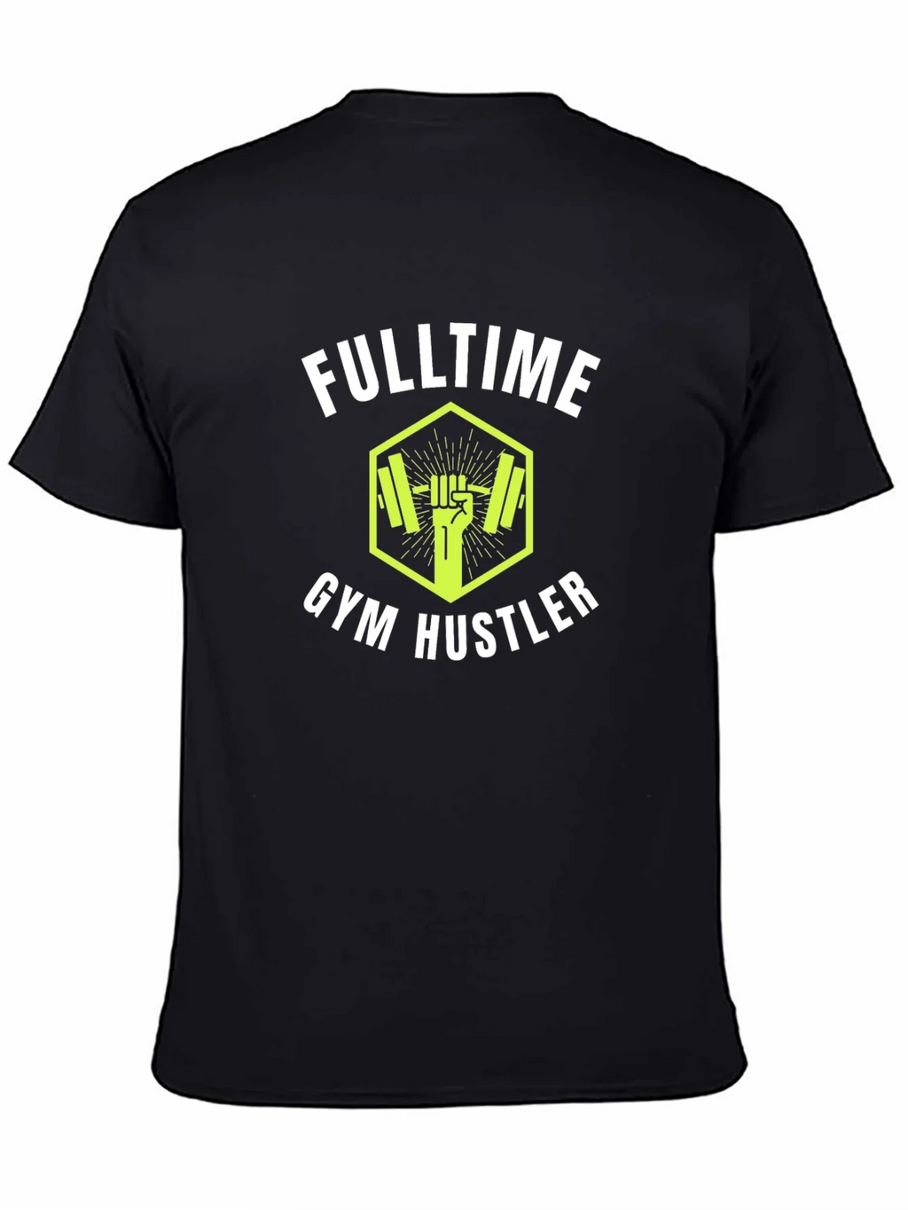 Fulltime Gym Hustler Black T-Shirt product image 4