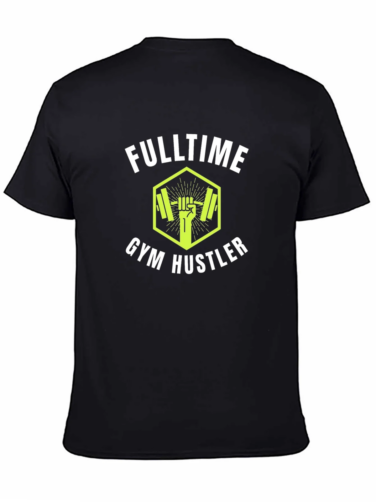 Fulltime Gym Hustler Black T-Shirt product image 4