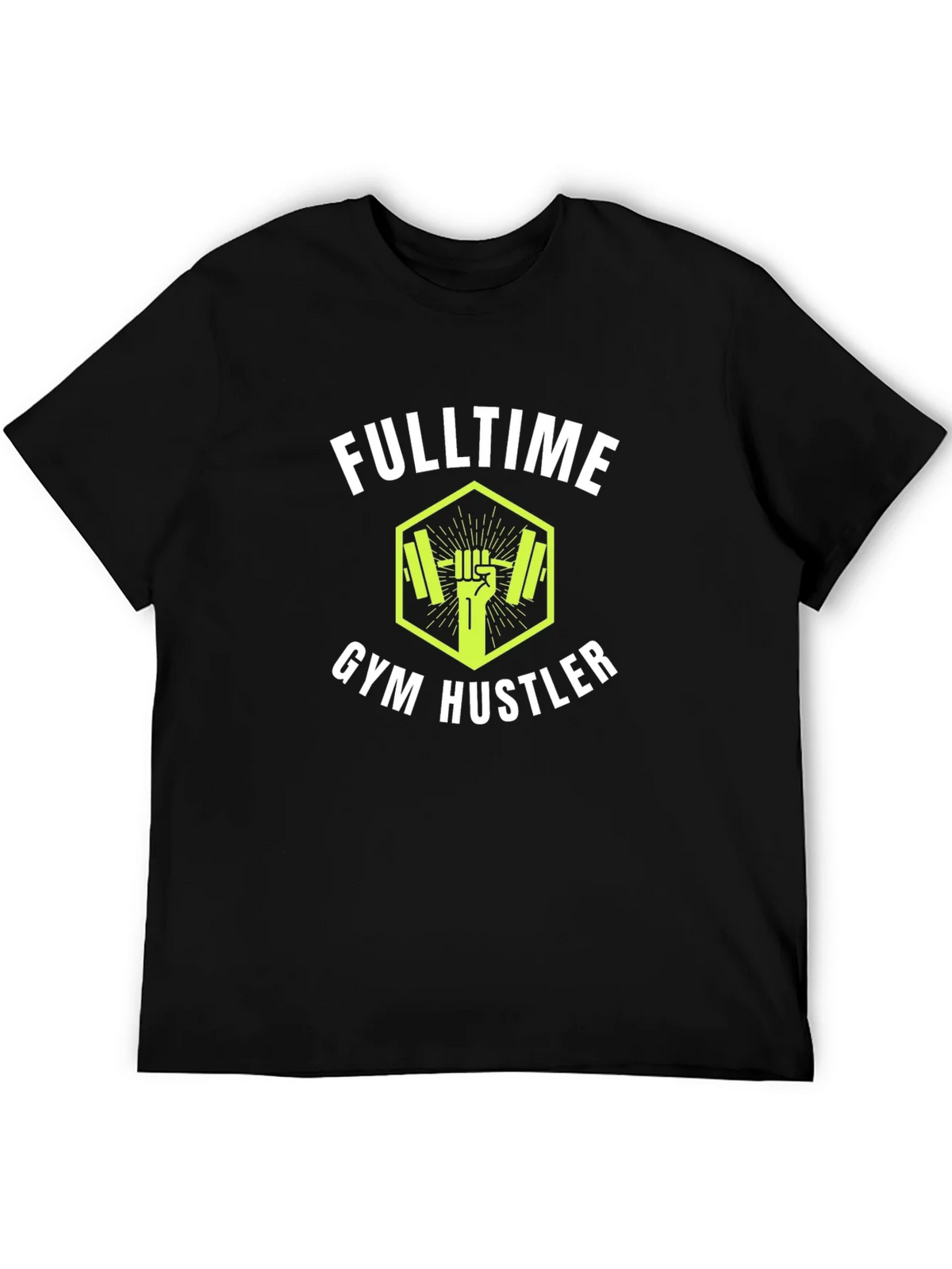 Fulltime Gym Hustler Black T-Shirt product image 5