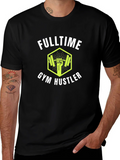 Fulltime Gym Hustler Black T-Shirt product image 1