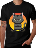 Grumpy Cat Graphic Tee - Not a Fan Black T-Shirt product image 1