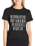 Introverted Cats Graphic T-Shirt product image 1