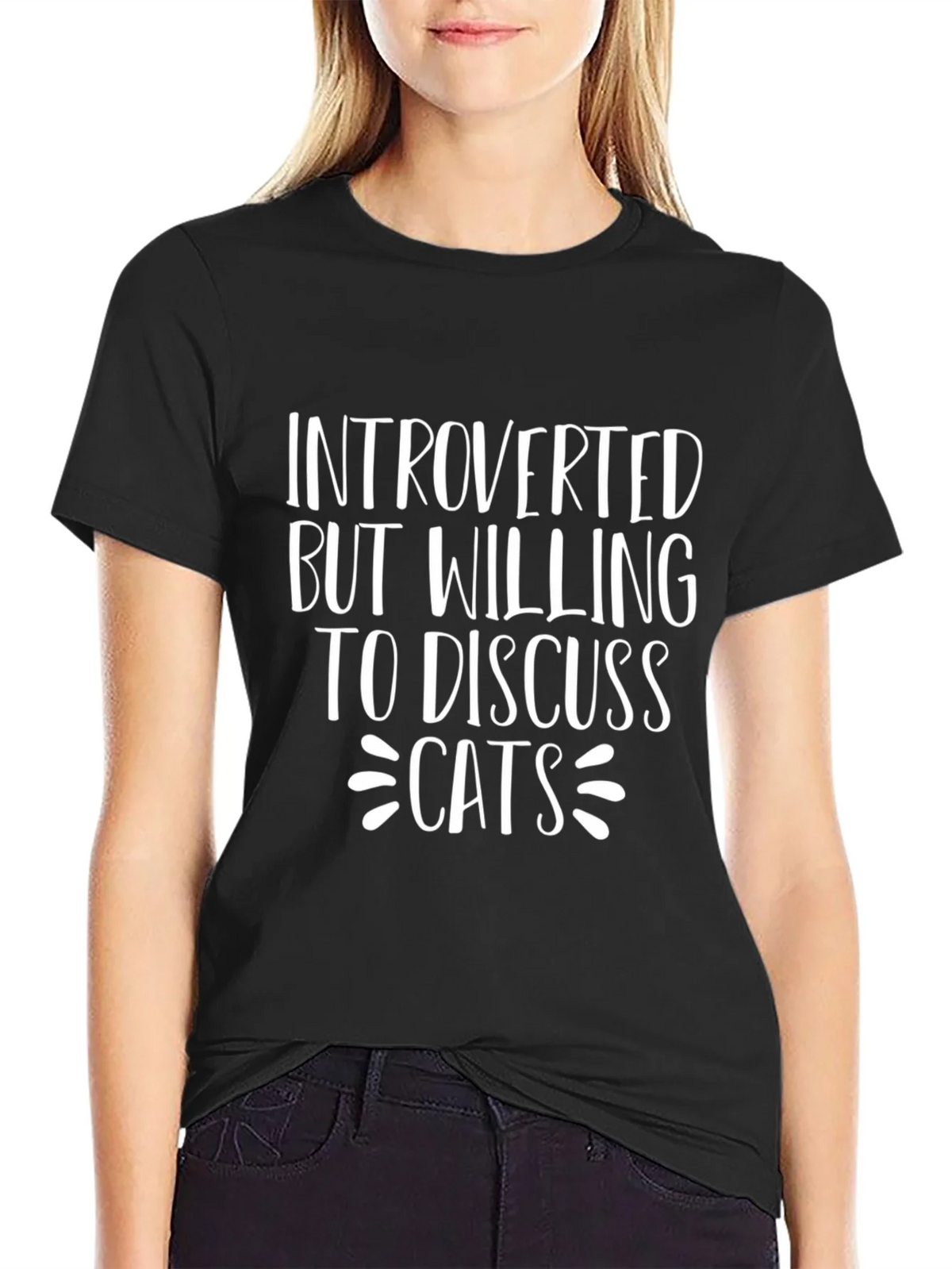 Introverted Cats Graphic T-Shirt product image 1