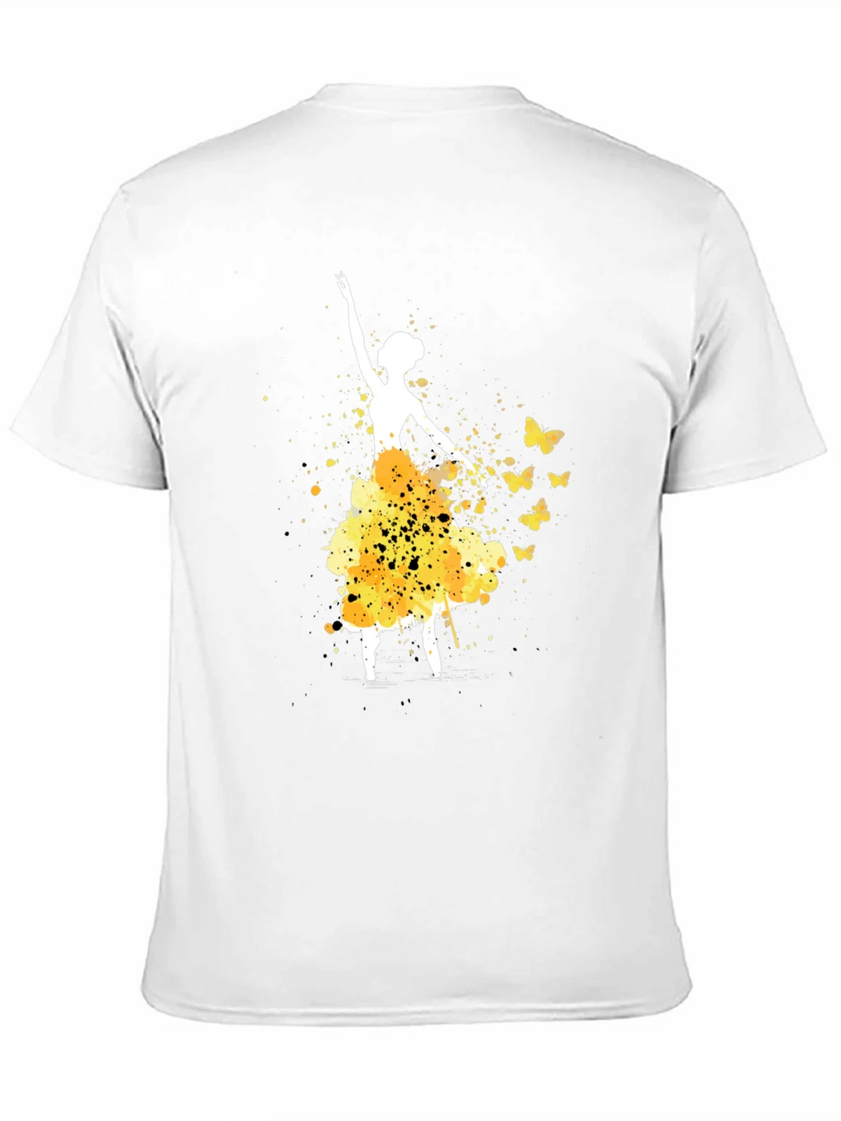 Ballerina & Butterflies Black T-Shirt product image 10