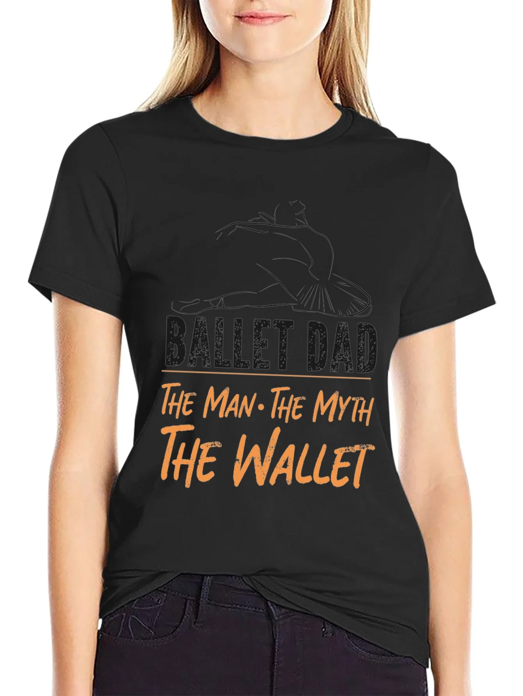 Ballet Dad T-Shirt - The Man Myth Wallet product image 2