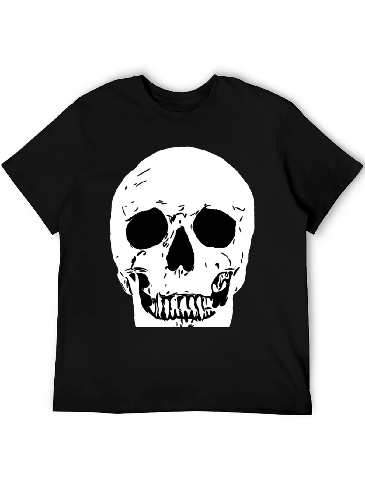 Skull Graphic Black Tee product image 5