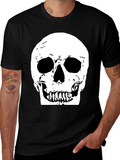 Skull Graphic Black Tee product image 1