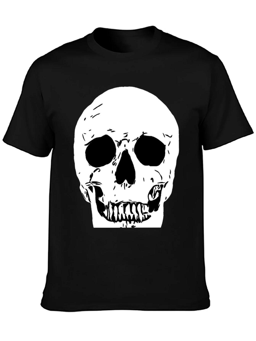 Skull Graphic Black Tee product image 3