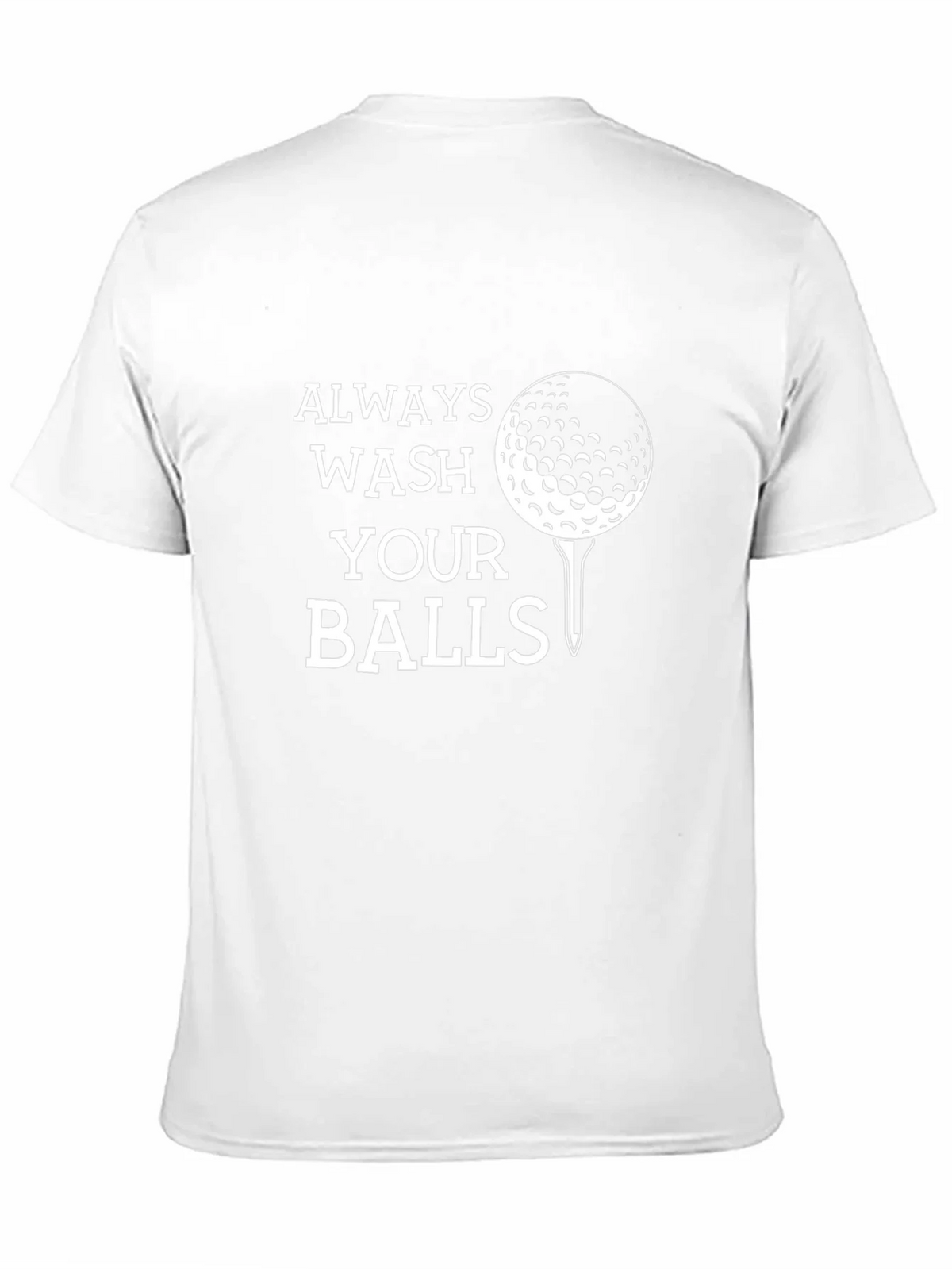 Funny Golf T-Shirt: Always Wash Your Balls Tee product image 10