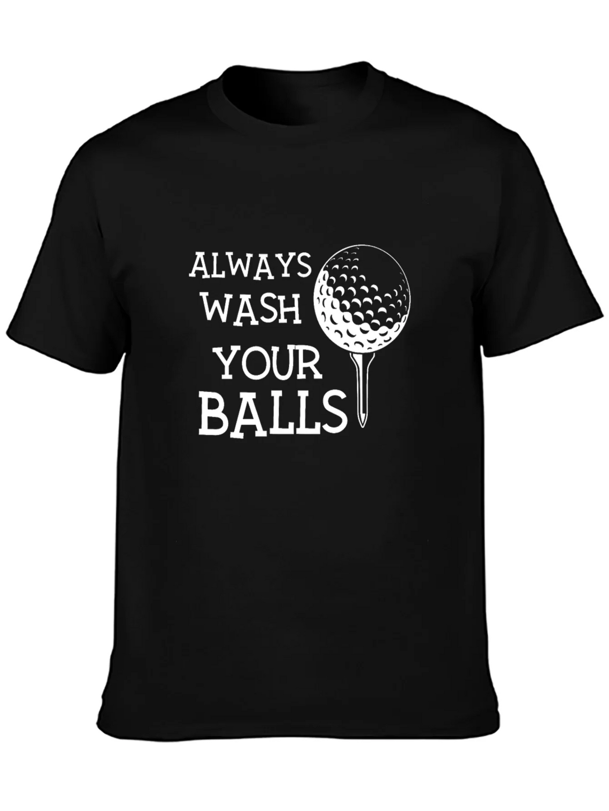 Funny Golf T-Shirt: Always Wash Your Balls Tee product image 3