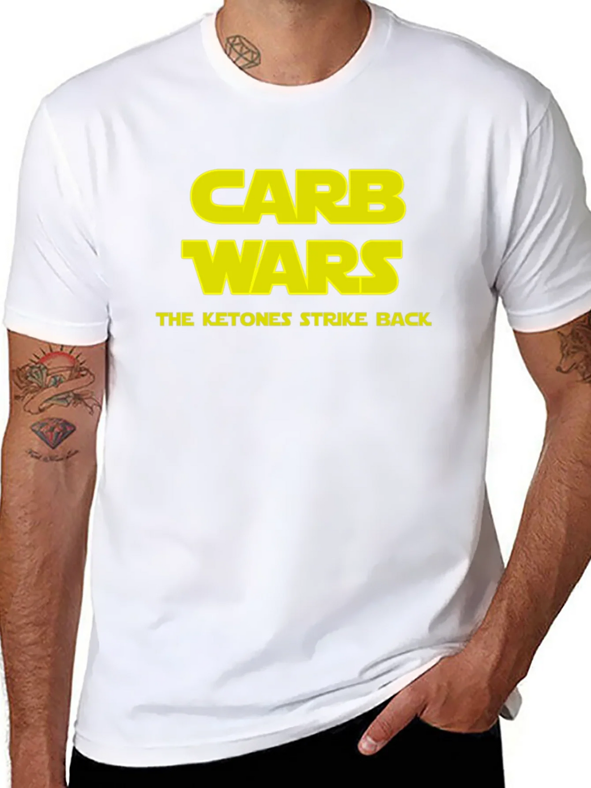 Carb Wars T-Shirt - The Ketones Strike Back product image 7