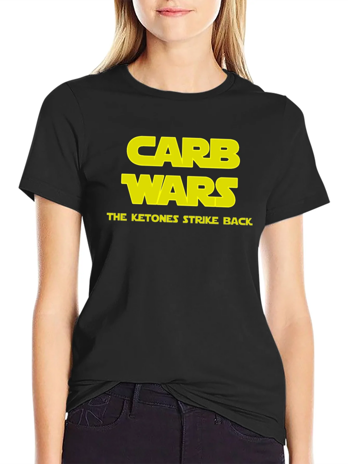 Carb Wars T-Shirt - The Ketones Strike Back product image 2