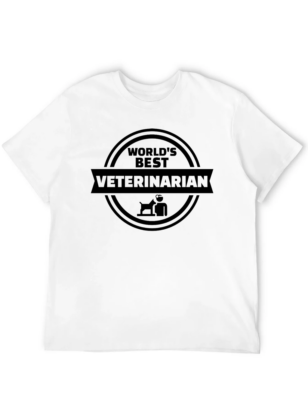 Worlds Best Veterinarian Black T-Shirt product image 11