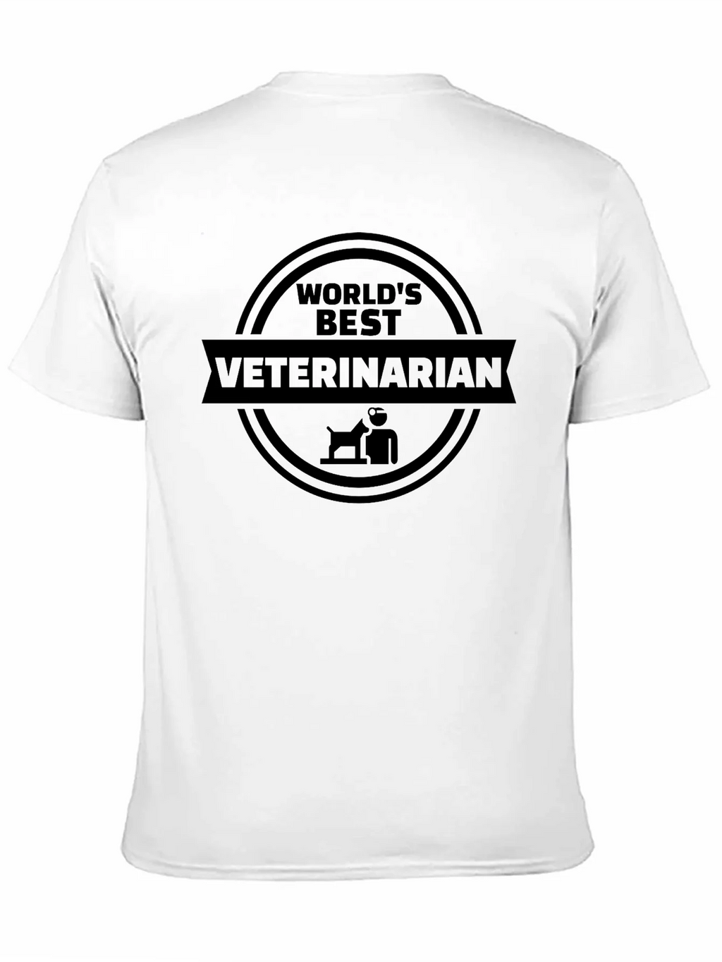Worlds Best Veterinarian Black T-Shirt product image 10