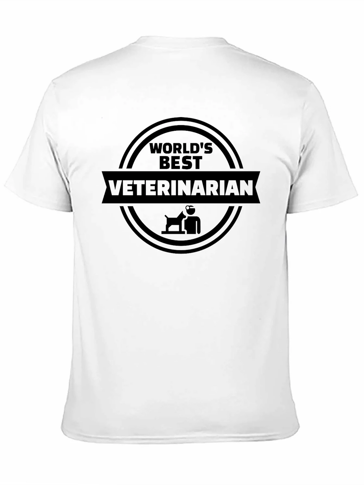 Worlds Best Veterinarian Black T-Shirt product image 10