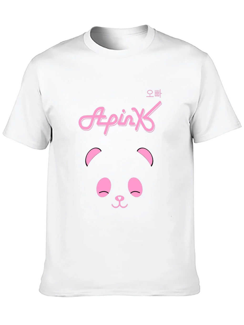 Apink Panda Black T-Shirt product image 9