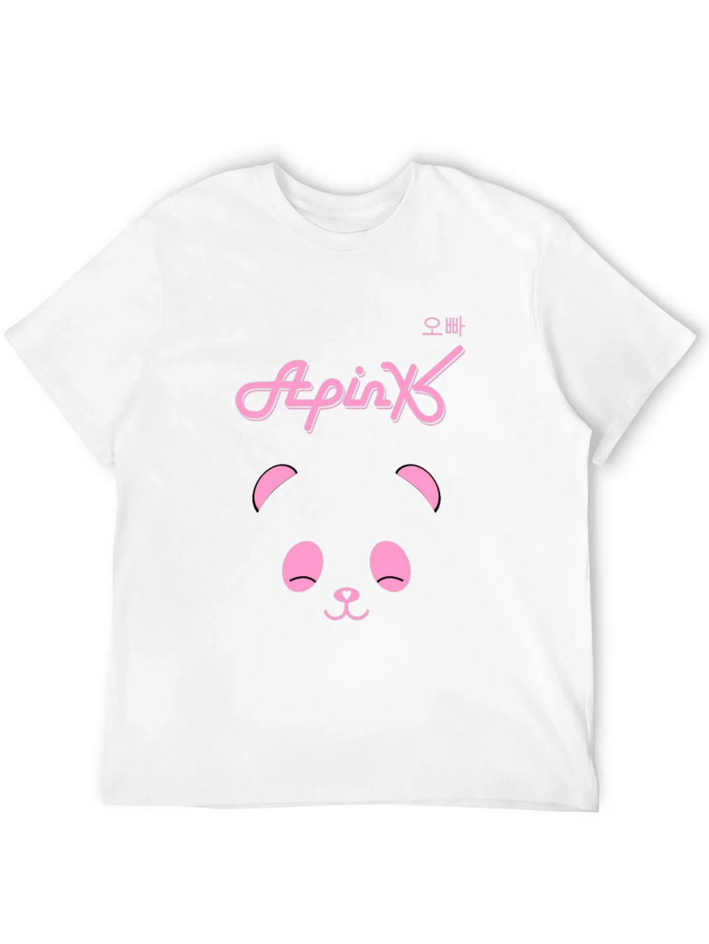 Apink Panda Black T-Shirt product image 11