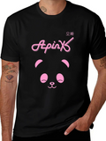 Apink Panda Black T-Shirt product image 1