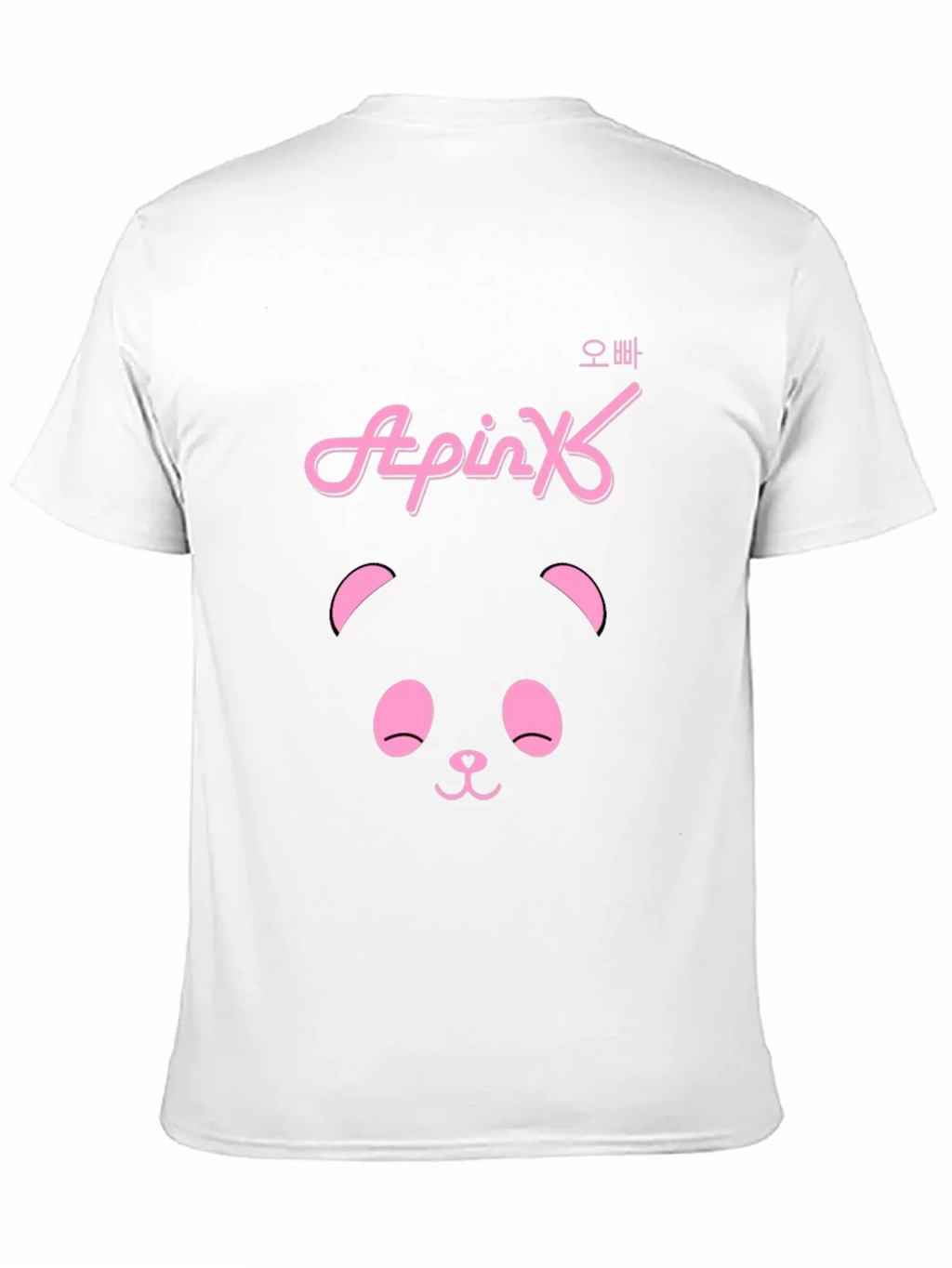 Apink Panda Black T-Shirt product image 10
