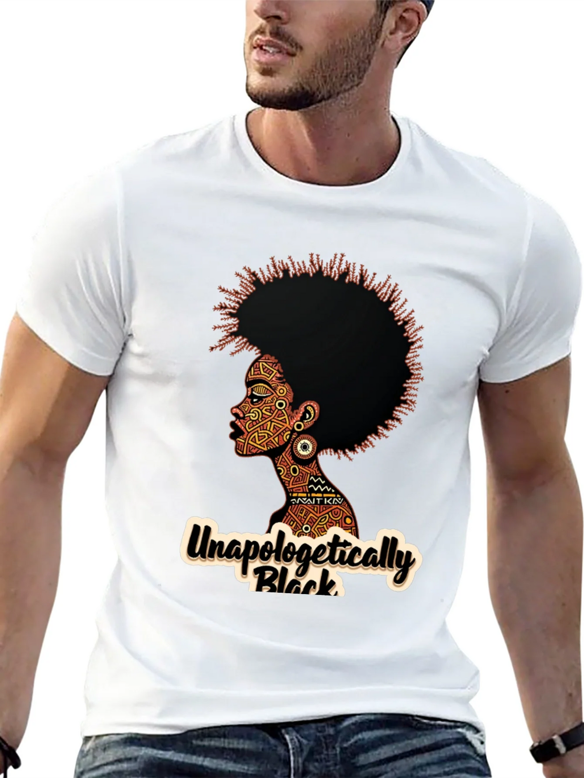 Unapologetically Black Graphic Tee product image 12