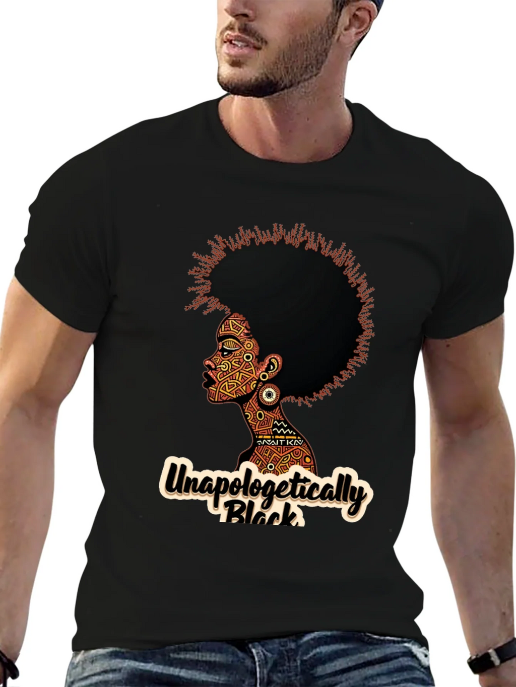 Unapologetically Black Graphic Tee product image 6