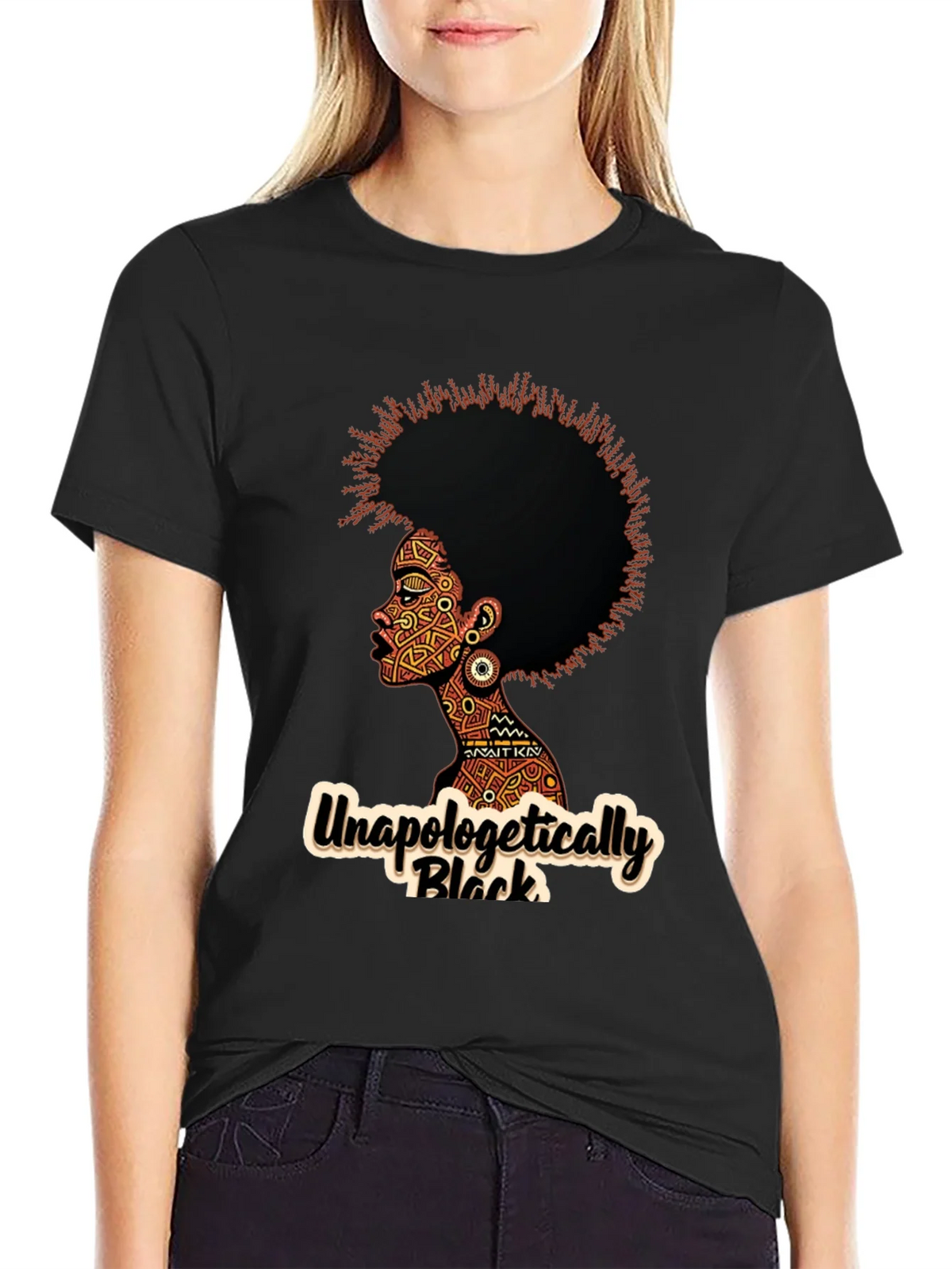 Unapologetically Black Graphic Tee product image 2