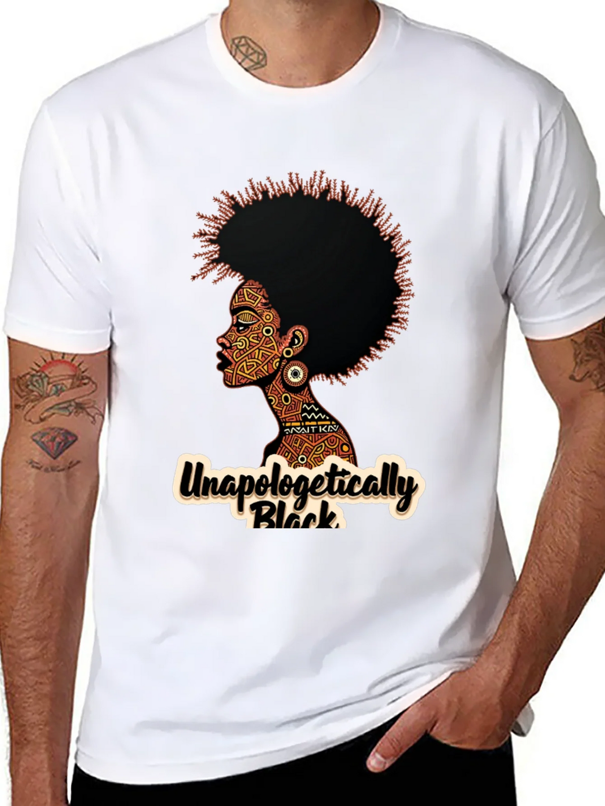 Unapologetically Black Graphic Tee product image 7
