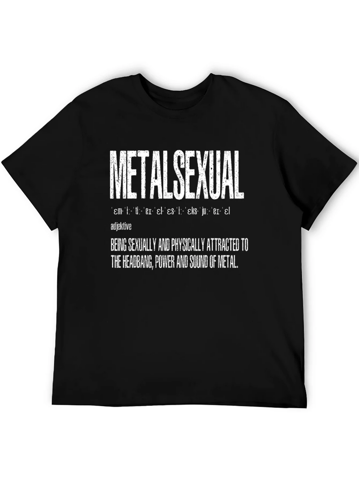 Metalsexual Definition T-Shirt - Headbanger Apparel product image 5