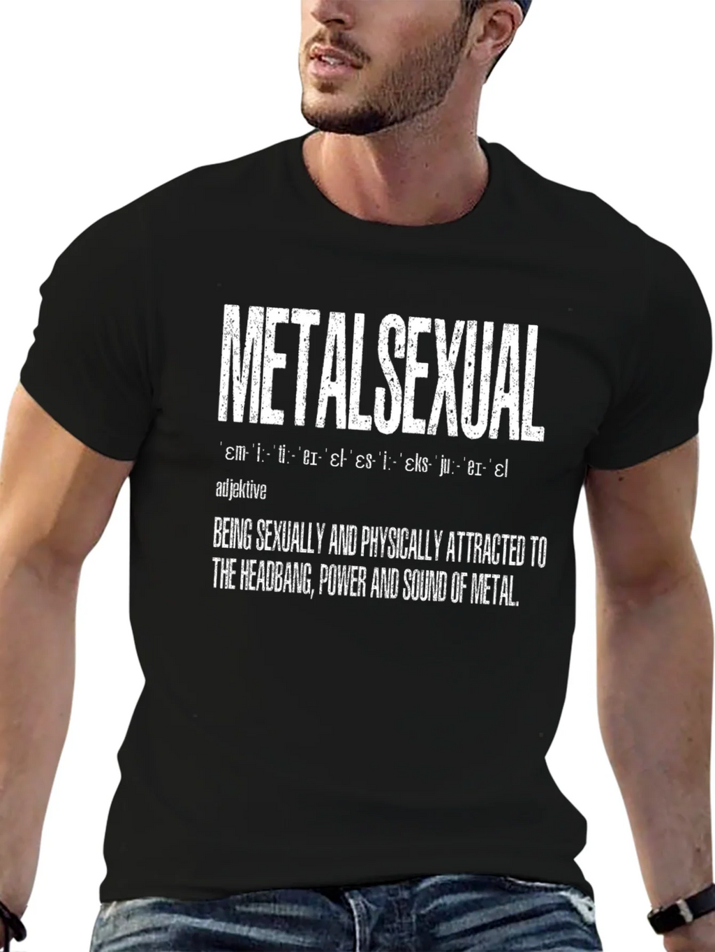 Metalsexual Definition T-Shirt - Headbanger Apparel product image 6