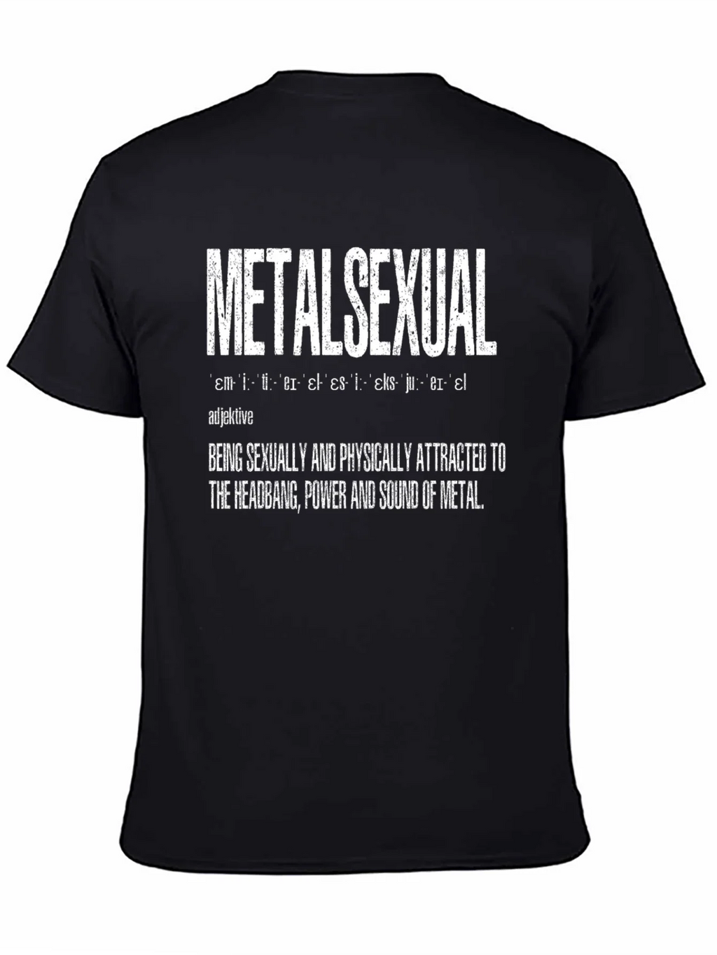 Metalsexual Definition T-Shirt - Headbanger Apparel product image 4