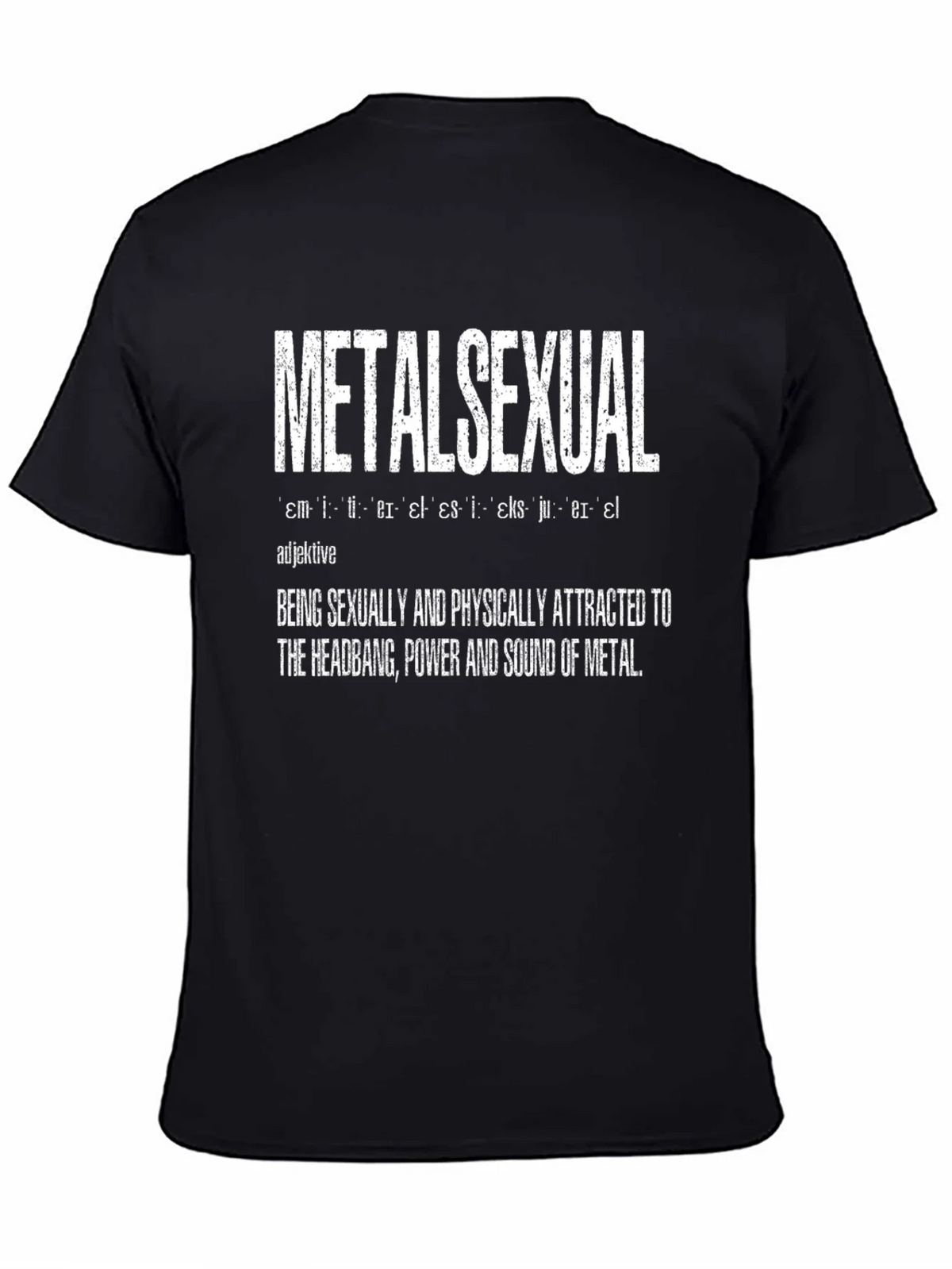 Metalsexual Definition T-Shirt - Headbanger Apparel product image 4