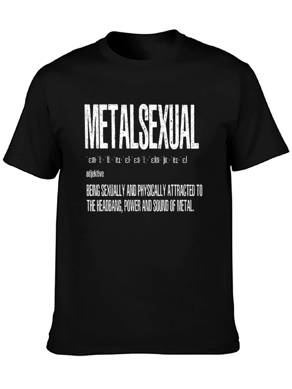 Metalsexual Definition T-Shirt - Headbanger Apparel product image 3