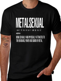 Metalsexual Definition T-Shirt - Headbanger Apparel product image 1