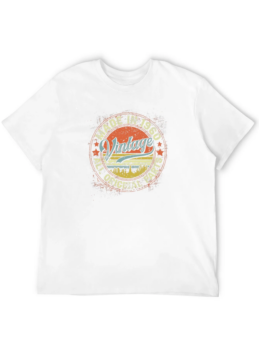 Vintage 1960 Made in All Original Parts T-Shirt product image 7