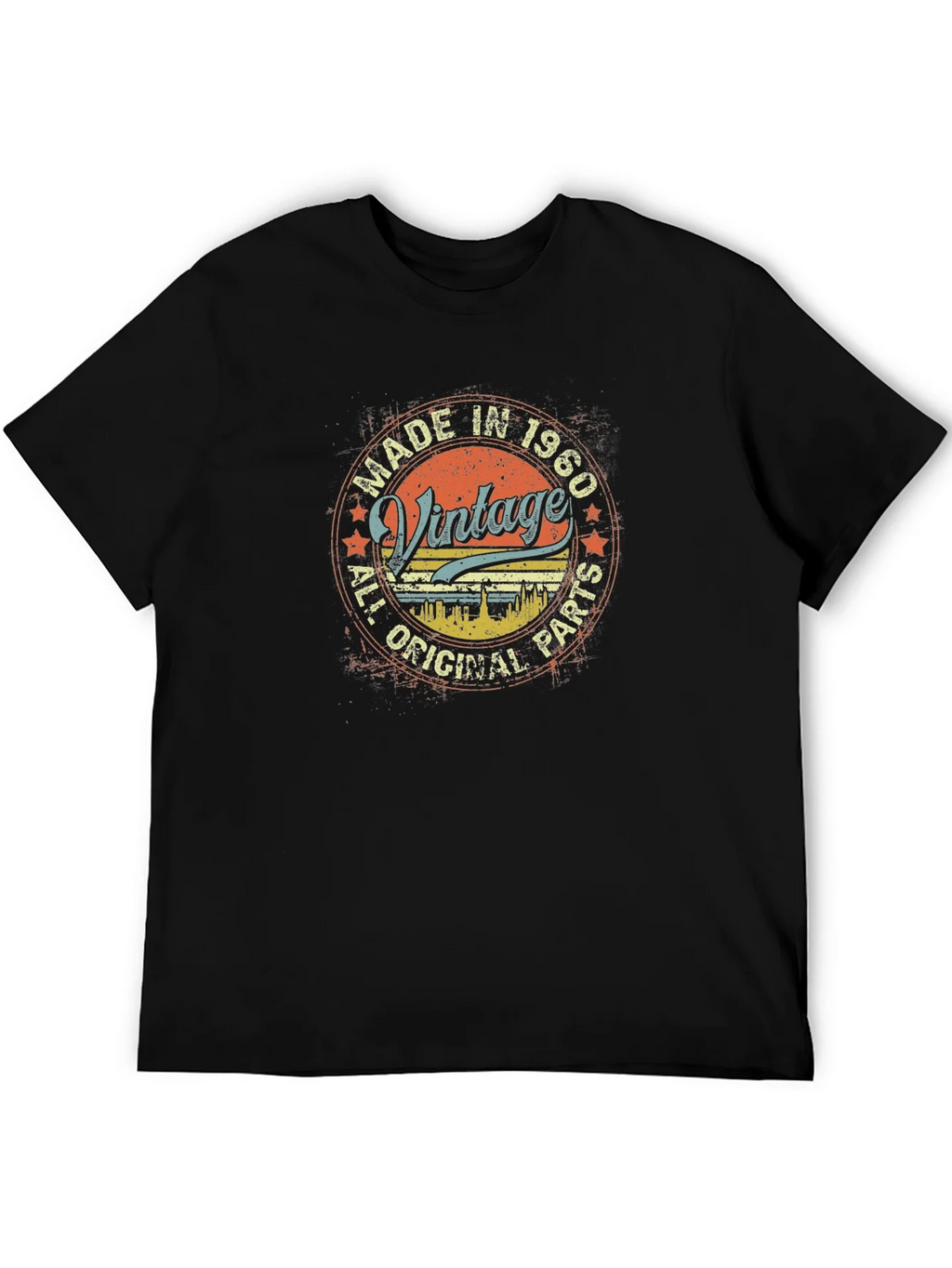 Vintage 1960 Made in All Original Parts T-Shirt product image 4