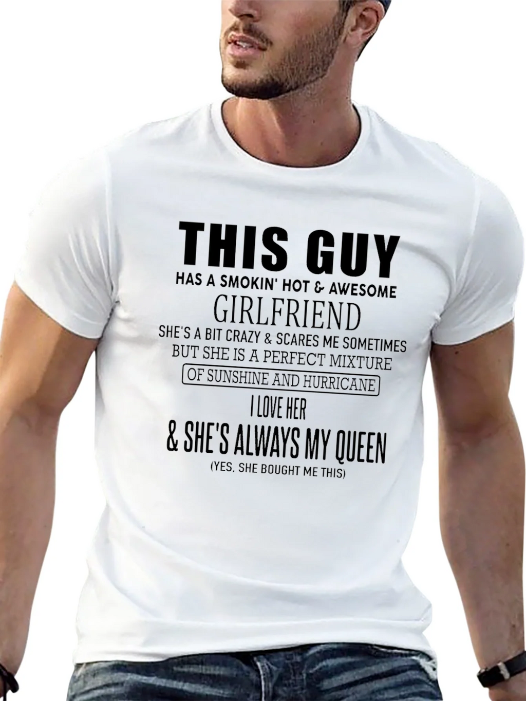 Funny Girlfriend T-Shirt - This Guy product image 12