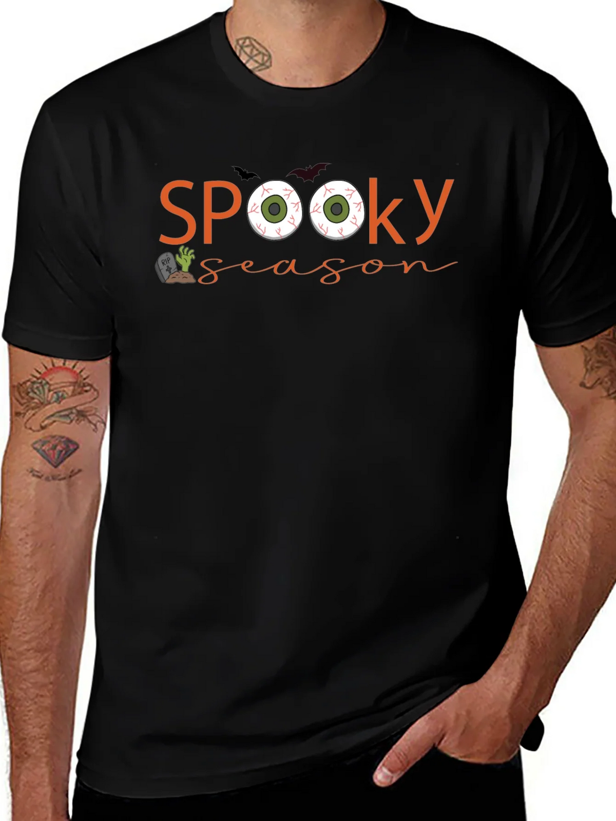 Spooky Season Graphic Tee - Halloween Style product image 1