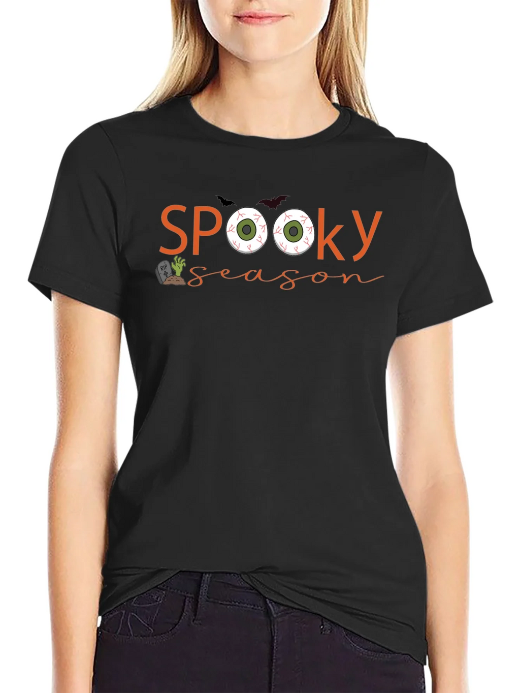 Spooky Season Graphic Tee - Halloween Style product image 2